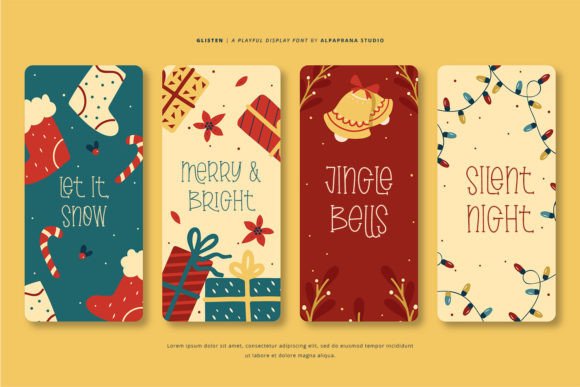 Glisten Font - Preview 5