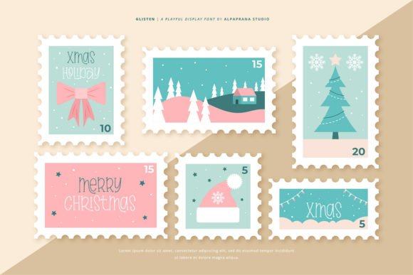 Glisten Font - Preview 6