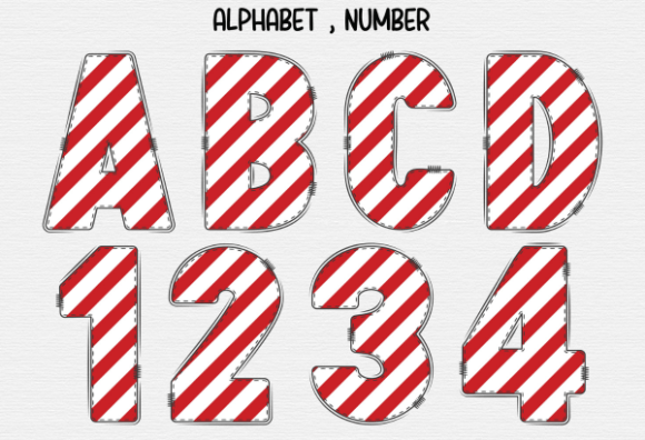 Halloween Candy Font - Preview 2