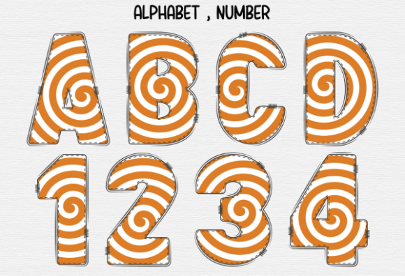Halloween Candy Font - Preview 3