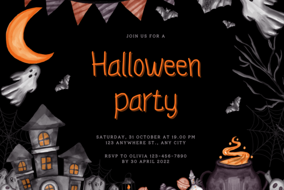 Halloween Maikeed Oo Font PNG with transparent background - Preview 2