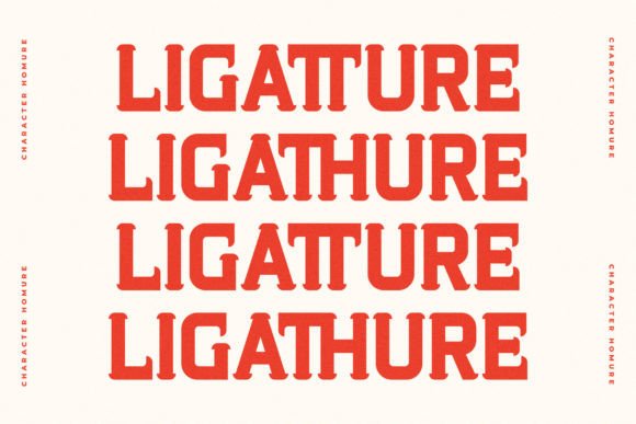 Homure Font PNG with transparent background - Preview 3