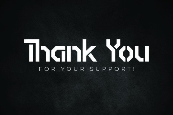 Milerode Font PNG with transparent background - Preview 5