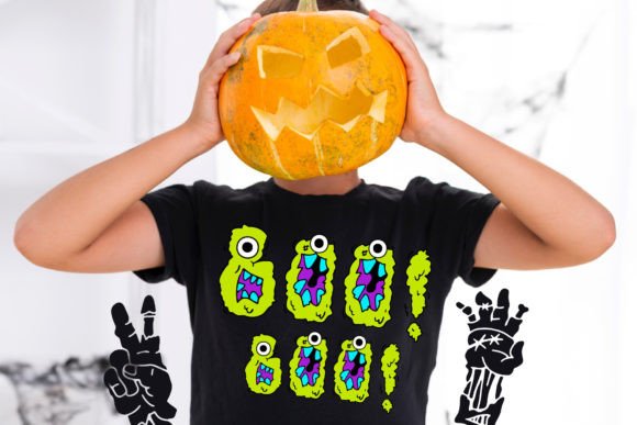 Pluffy Monster Font PNG with transparent background - Preview 4