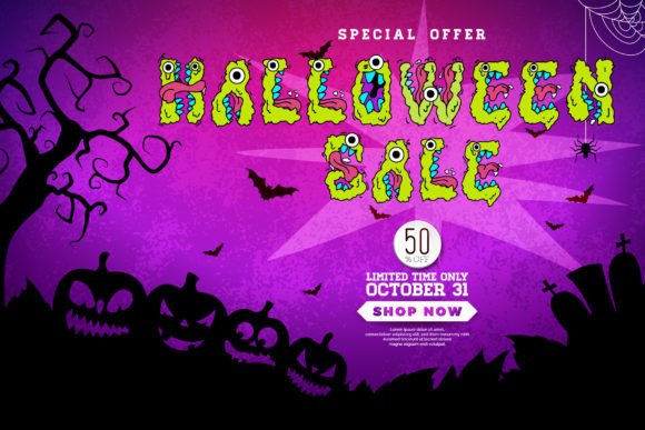 Pluffy Monster Font PNG with transparent background - Preview 5