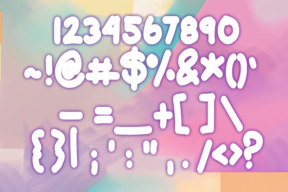 Roundique Font PNG with transparent background - Preview 3