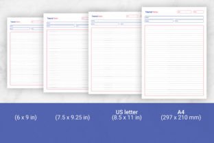Tutorial Notes Printable Template Graphic by JUNDI · Creative Fabrica