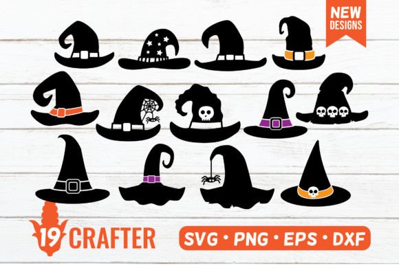 Witch Hat Halloween SVG Bundle – Magical Spooky Season Designs