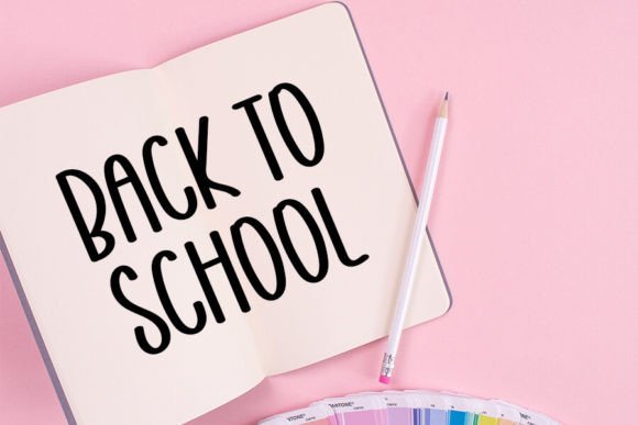 Barbie School Font - Preview 2