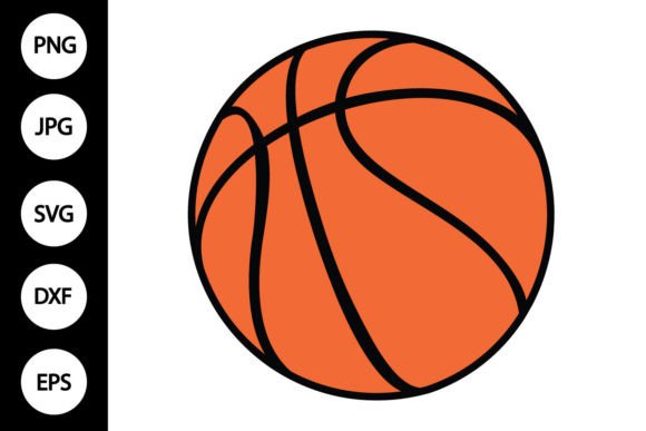 Basketball SVG, Basketball Clipart Grafica Creazioni Di MYDIGITALART13