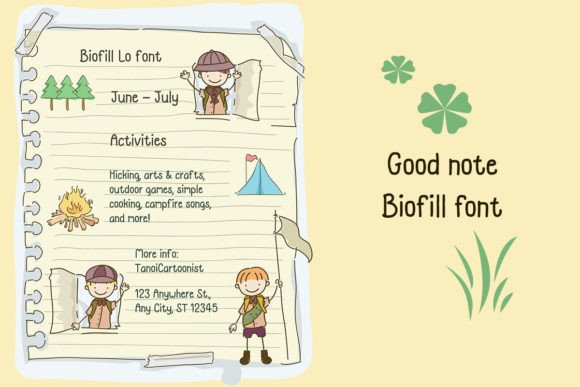 Biofill Lo Font - Preview 2