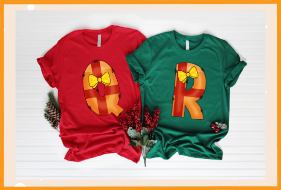 Christmas Color Orange Font - Preview 4