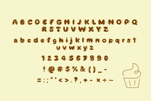 Cupcake Font - Preview 4