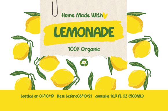 Fresh Lemon Font - Preview 3