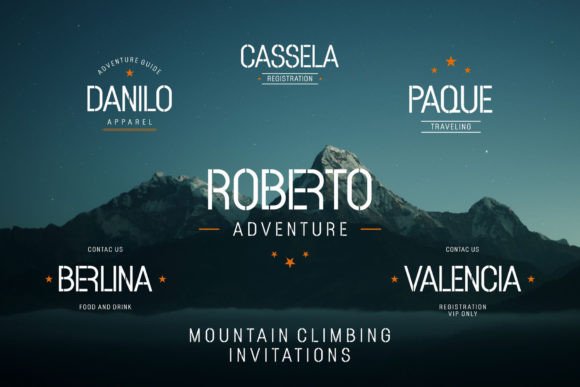 Gattera Font - Preview 3