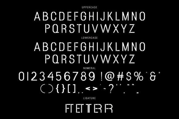 Gattera Font - Preview 5