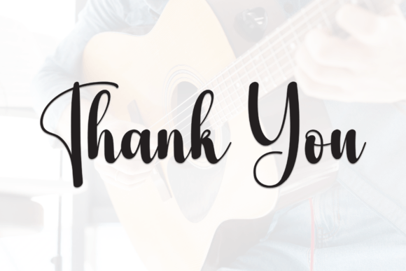 Guitar Font - Preview 6