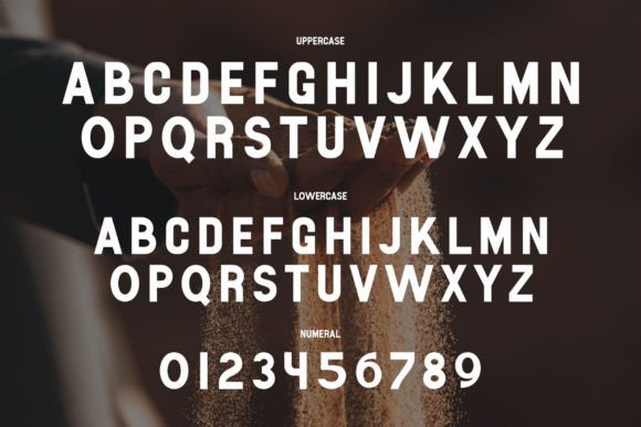 Hielda Font PNG with transparent background - Preview 3