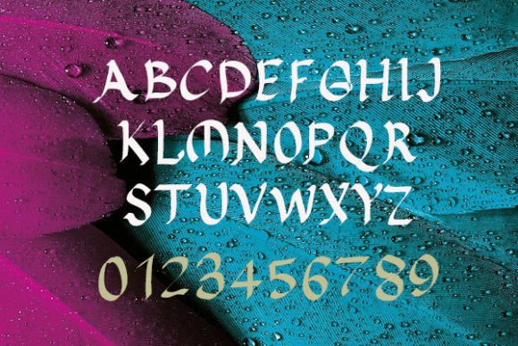 Manali Font PNG with transparent background - Preview 1