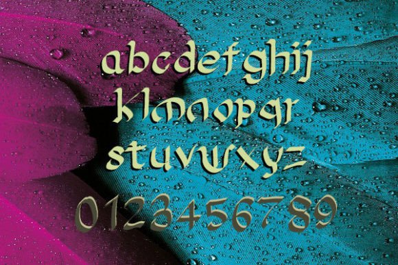 Manali Font PNG with transparent background - Preview 2