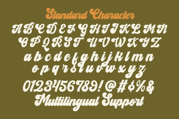 Milvasten Font PNG with transparent background - Preview 2