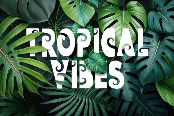 Natures Font PNG with transparent background - Preview 2