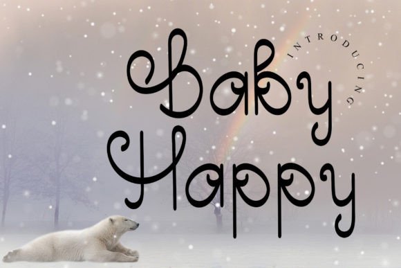 Baby Happy Font Script & Handwritten Font By GiaLetter