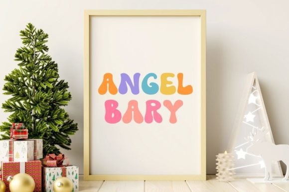Angel Baby Font PNG with transparent background - Preview 2