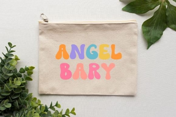 Angel Baby Font PNG with transparent background - Preview 3