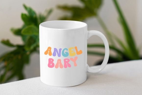 Angel Baby Font PNG with transparent background - Preview 5