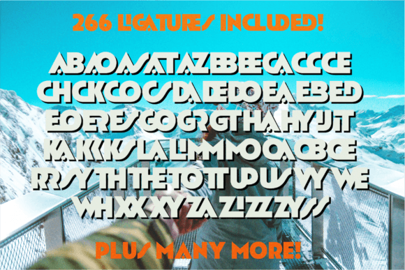 Après Ski Font - Preview 2