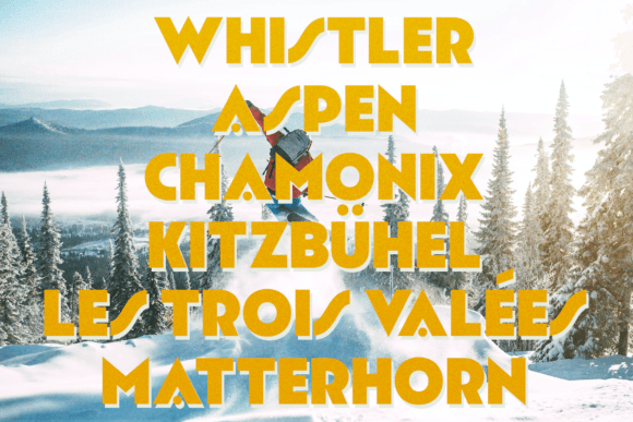 Après Ski Font - Preview 4