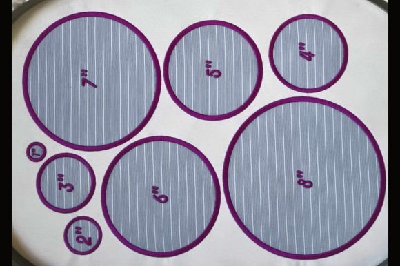 Basic Circles Applique