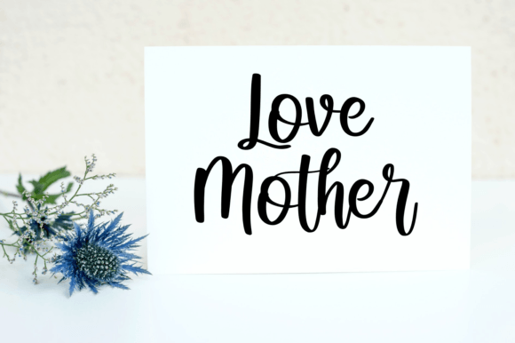 Beauty Flowers Font - Preview 2