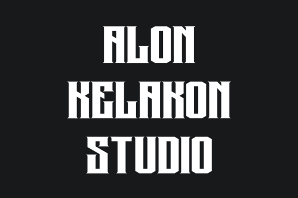 Black Classic Font - Preview 3