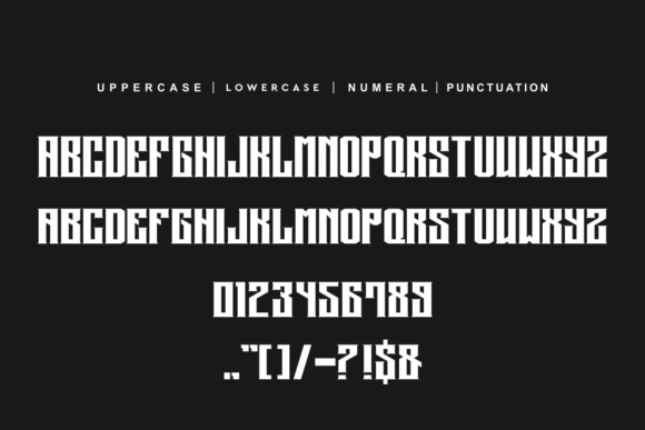 Black Classic Font - Preview 4
