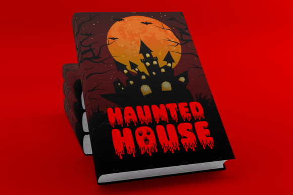 Bloody Scene Font PNG with transparent background - Preview 1