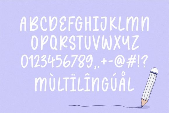 Blueberry Spring Font - Preview 5