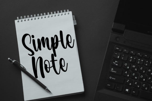 Bookmark Font - Preview 1