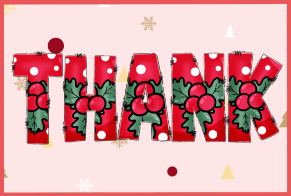 Christmas Color Red Font - Preview 6