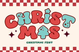 Christmas Font by Brown Cupple Fonts