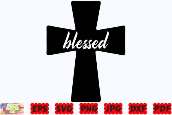 Cross SVG | Blessed SVG | Christian SVG