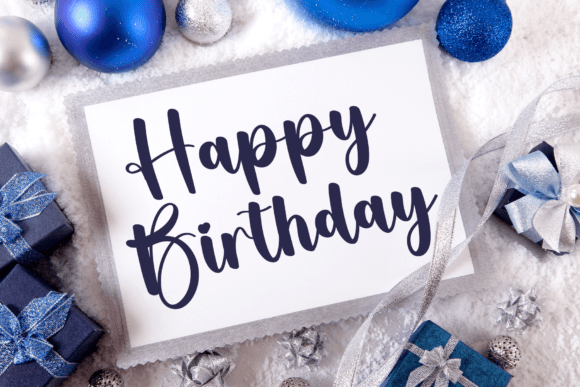 December Font - Preview 1