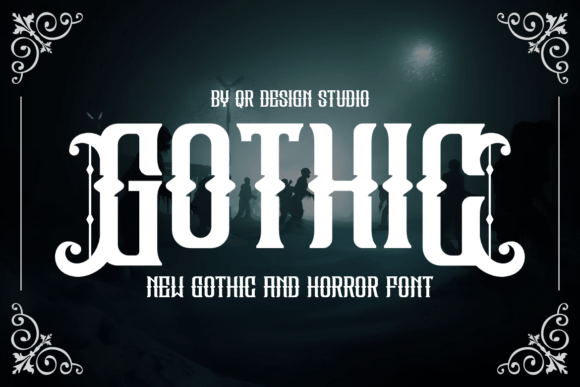 Demons Gothic Font - Preview 1