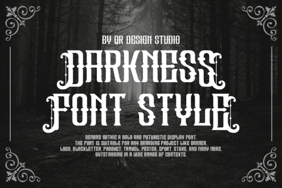 Demons Gothic Font - Preview 2