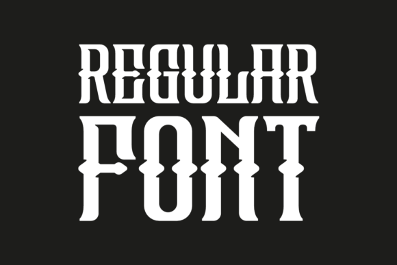 Demons Gothic Font - Preview 3