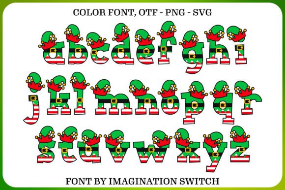 Elf Christmas Font - Preview 2