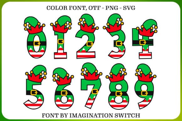 Elf Christmas Font - Preview 3