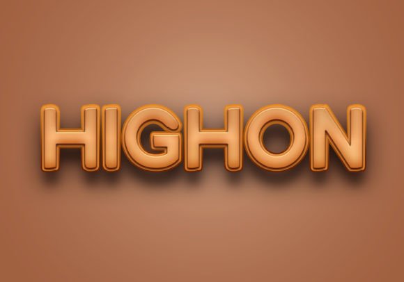 Highon Font PNG with transparent background - Preview 4
