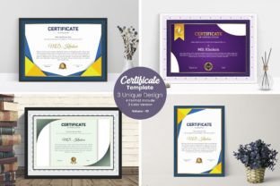 Luxury Unique Certificate Template Graphic by mristudio · Creative Fabrica